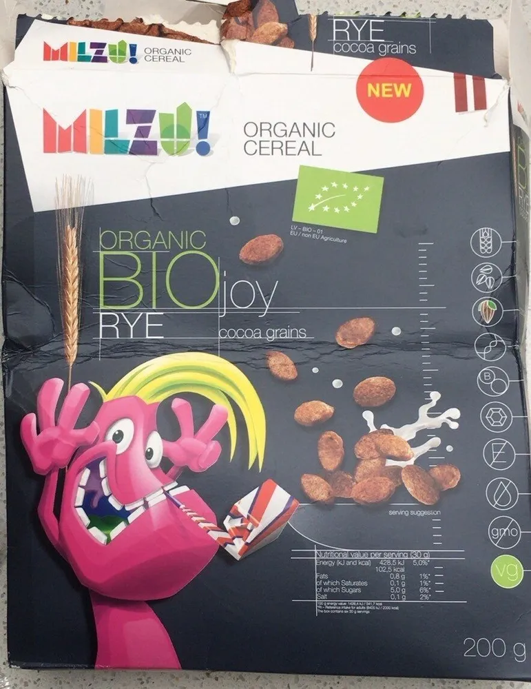 Organic cereal
