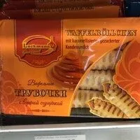 Waffelröllchen mit Schoko