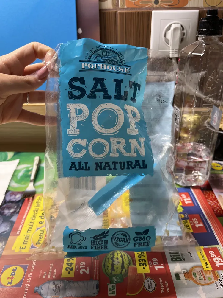 Salt Pop Corn