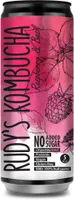 Rudy's Kombucha Raspberry & Basil
