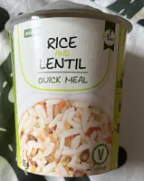 Rice and Lentil Quick Meal