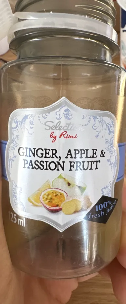 Ginger, Apple & Passion Fruit