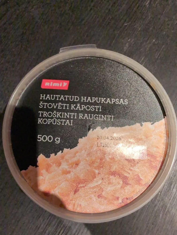 Troškinti Rauginti Kopūstai