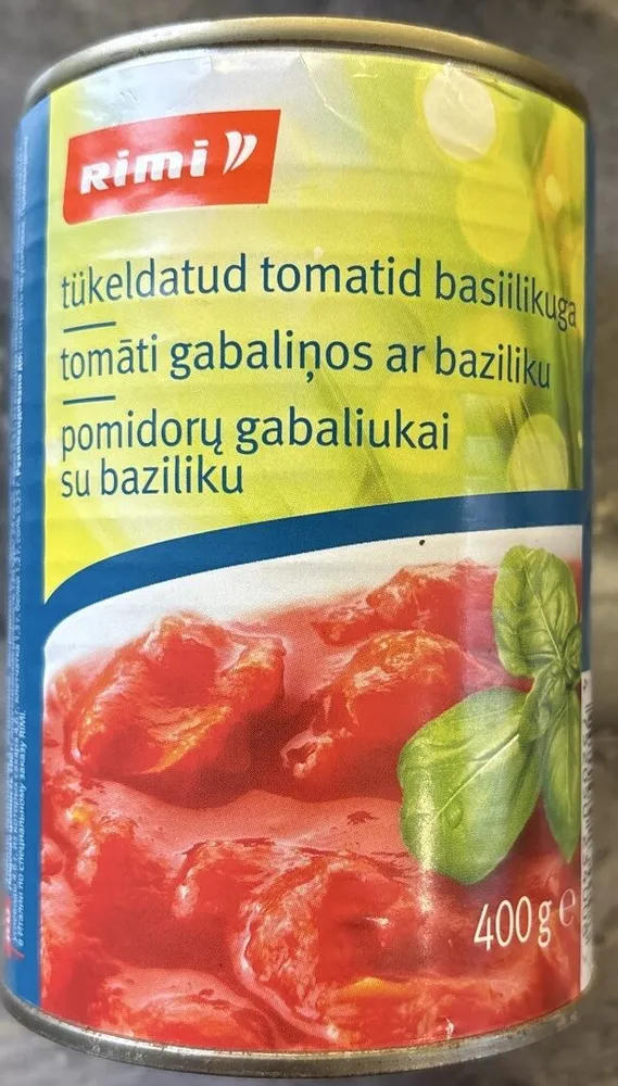 Tükeldatud Tomat Basiilikuga