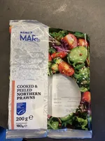 Cooked & peeled Northern Prawns