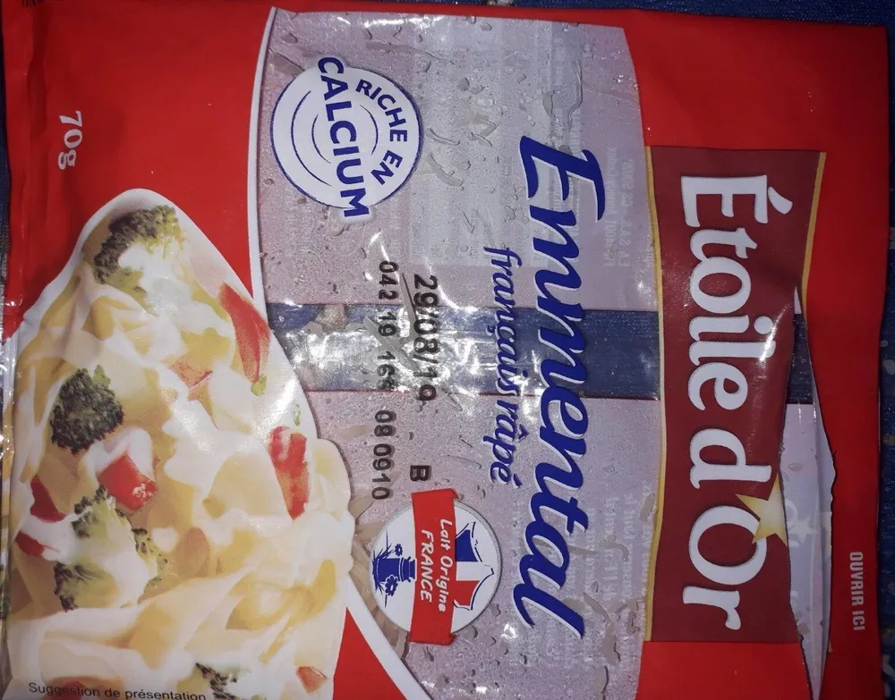 Emmental français râpé
