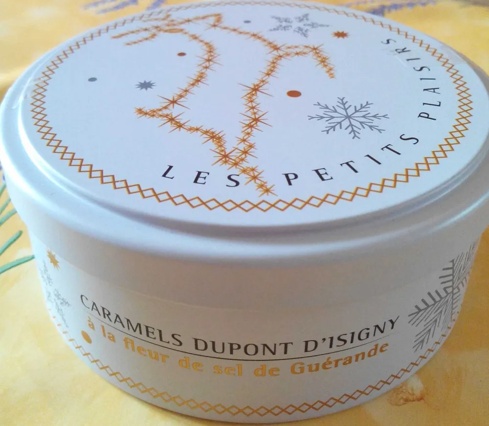 Caramels Dupont d'Isigny à la fleur de sel de Guérande