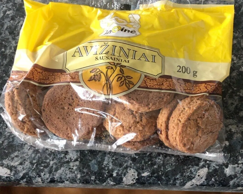 avižiniai sausainiai