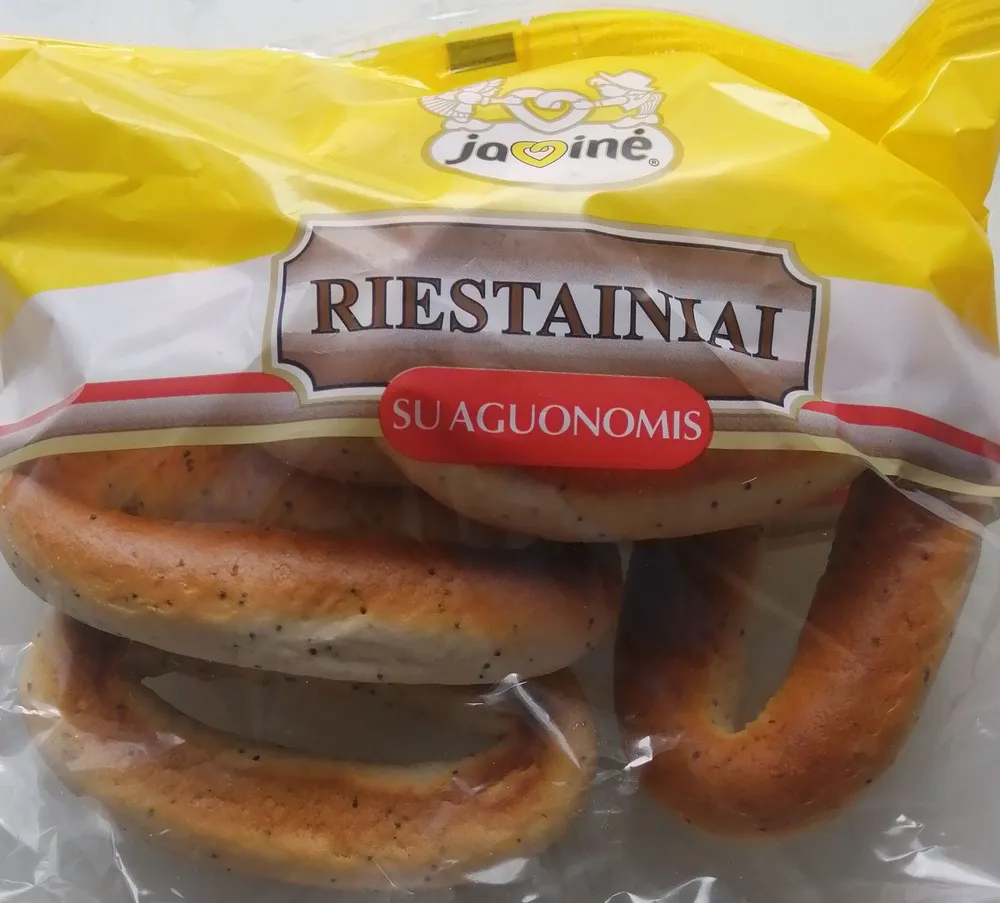 riestainiai su aguonom