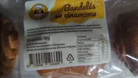 bandelės su cinamonu