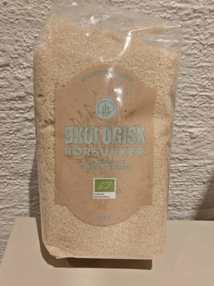 Økologisk rørsukker