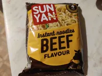 Instant noodles beef flavour