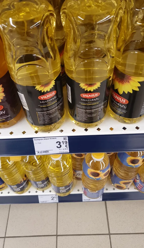 Vilnius saulėgrąžų aliejus