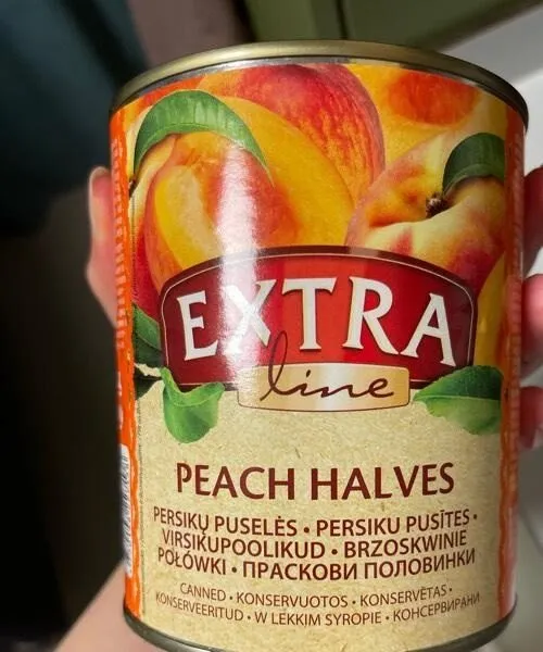 Peach halves