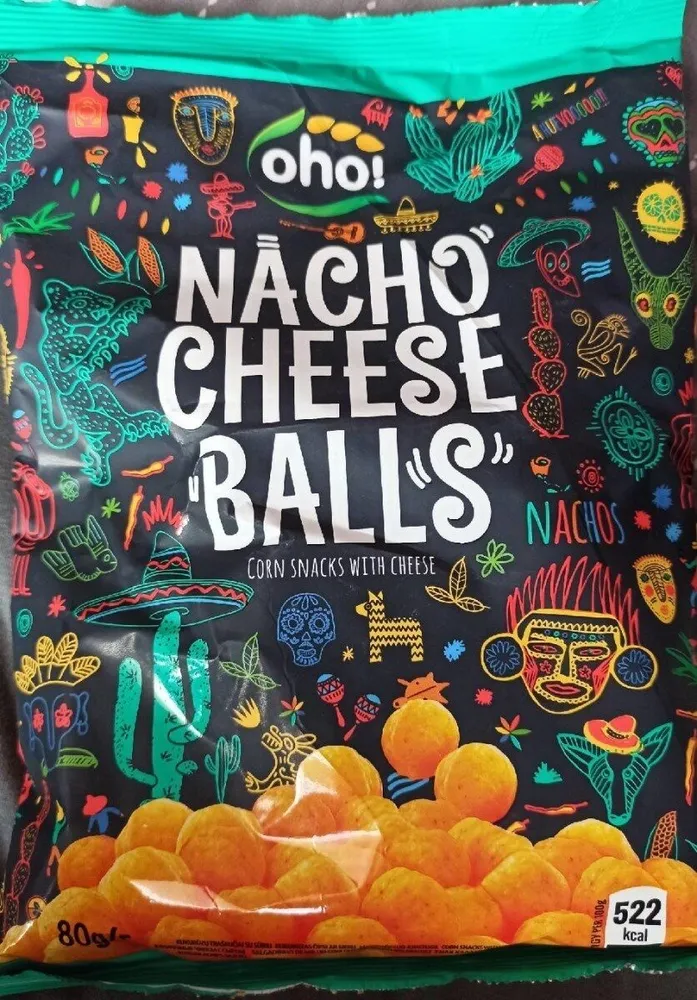 Nacho cheese balls