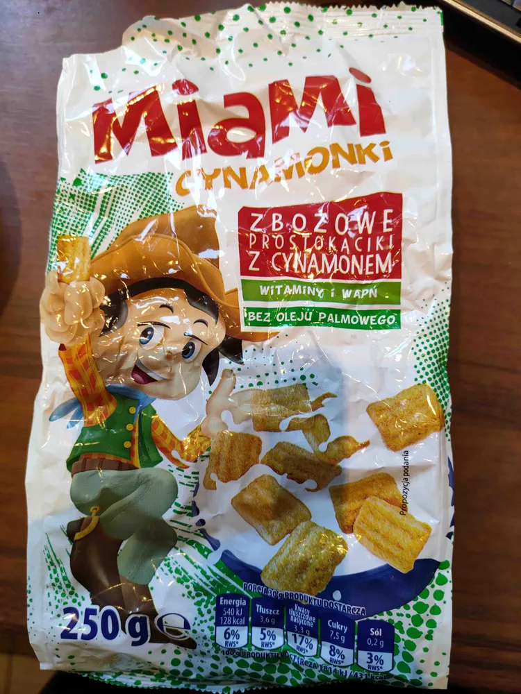 Płatki śniadaniowe cynamonki