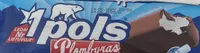 Vanilla Flavoured Ice Cream Plombir In Coating