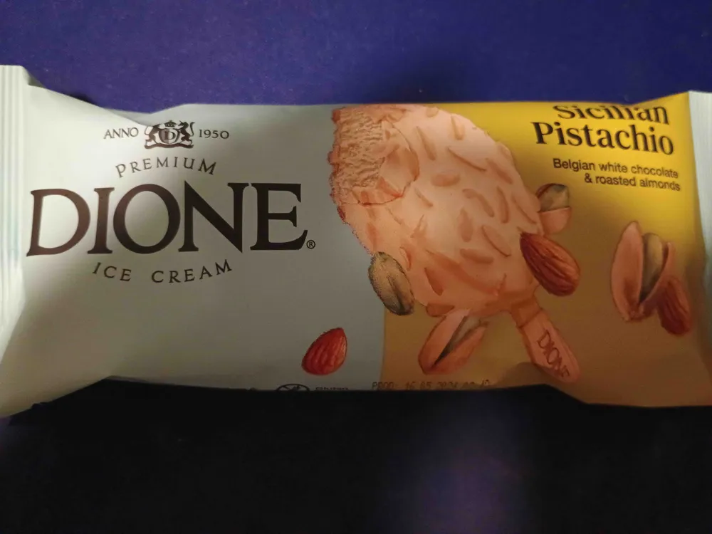 Dione ice-cream, Sicilian Pistachio