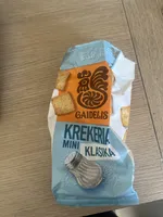 Krekeriai mini, klasika