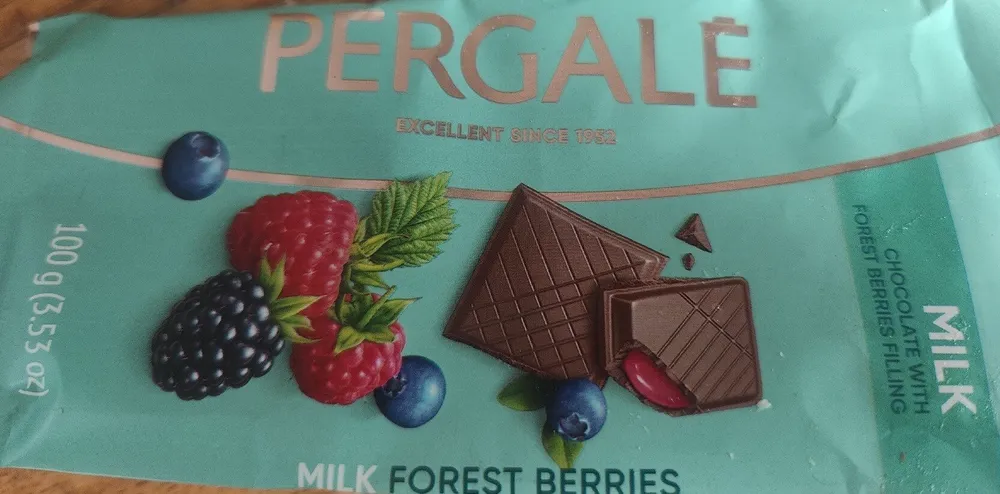 Milk Chocolate with Forest Berries