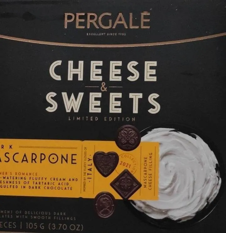 Cheese y sweets Dark mascarpone