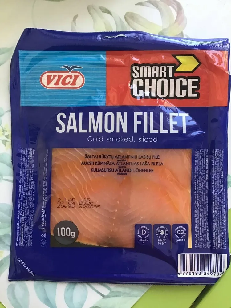 Salmon filet