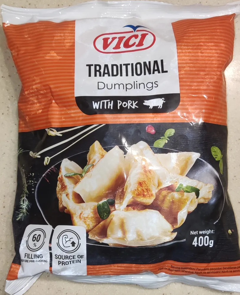 Пельмені "Traditional", гьодза зі свининою