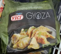 Gyoza with vegetables
