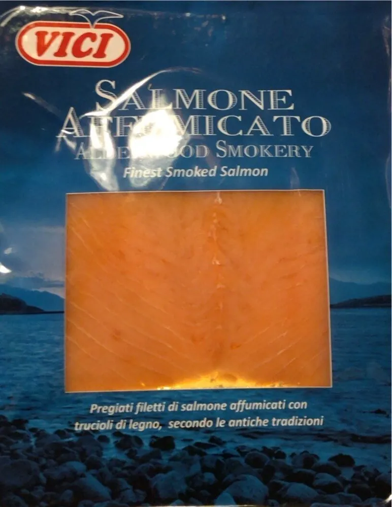 Salmone norvegese affumicato