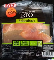 Saumon fumé bio atlantique