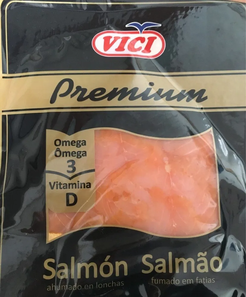 Salmón ahumado en lonchas