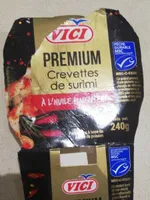 Premium crevettes de surimi