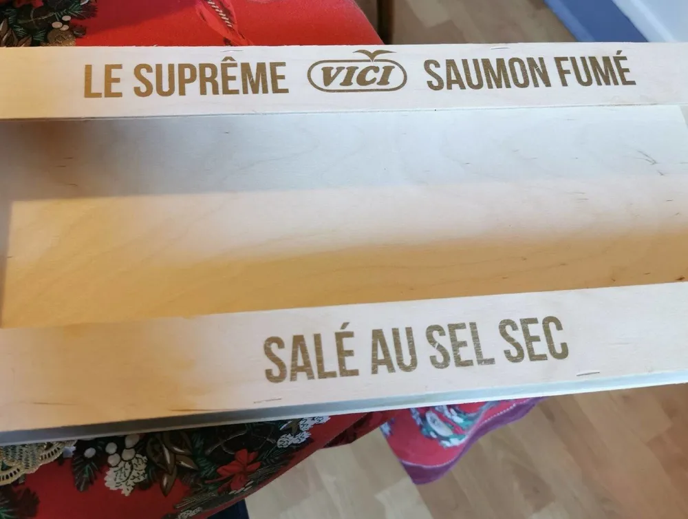 Saumon Atlantique fumé élevé en Norvège