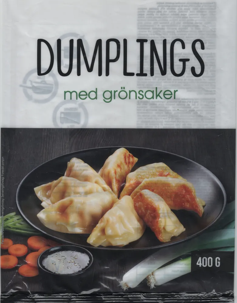 Dumplings med grönsaker