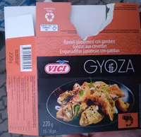 Gyoza de gambas