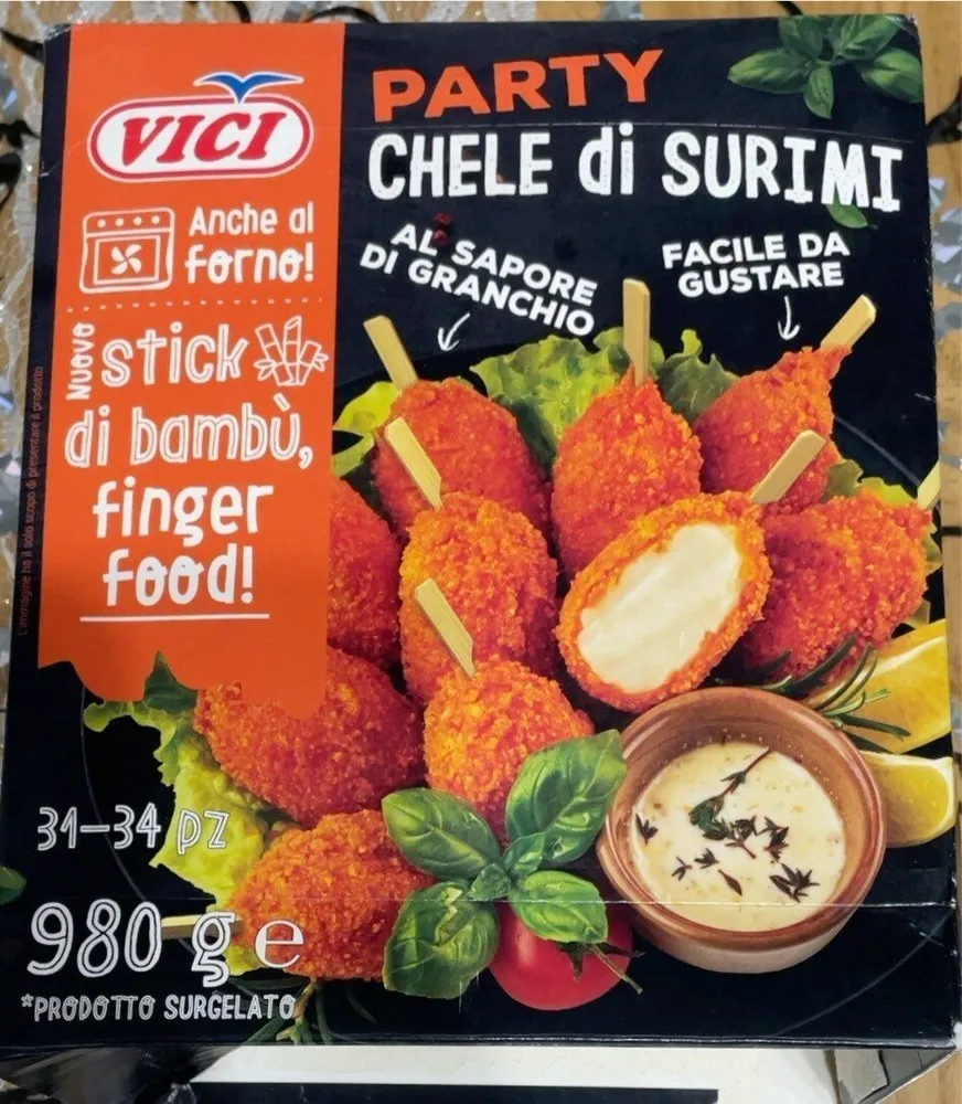 Chele di surimi