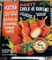 Chele di surimi