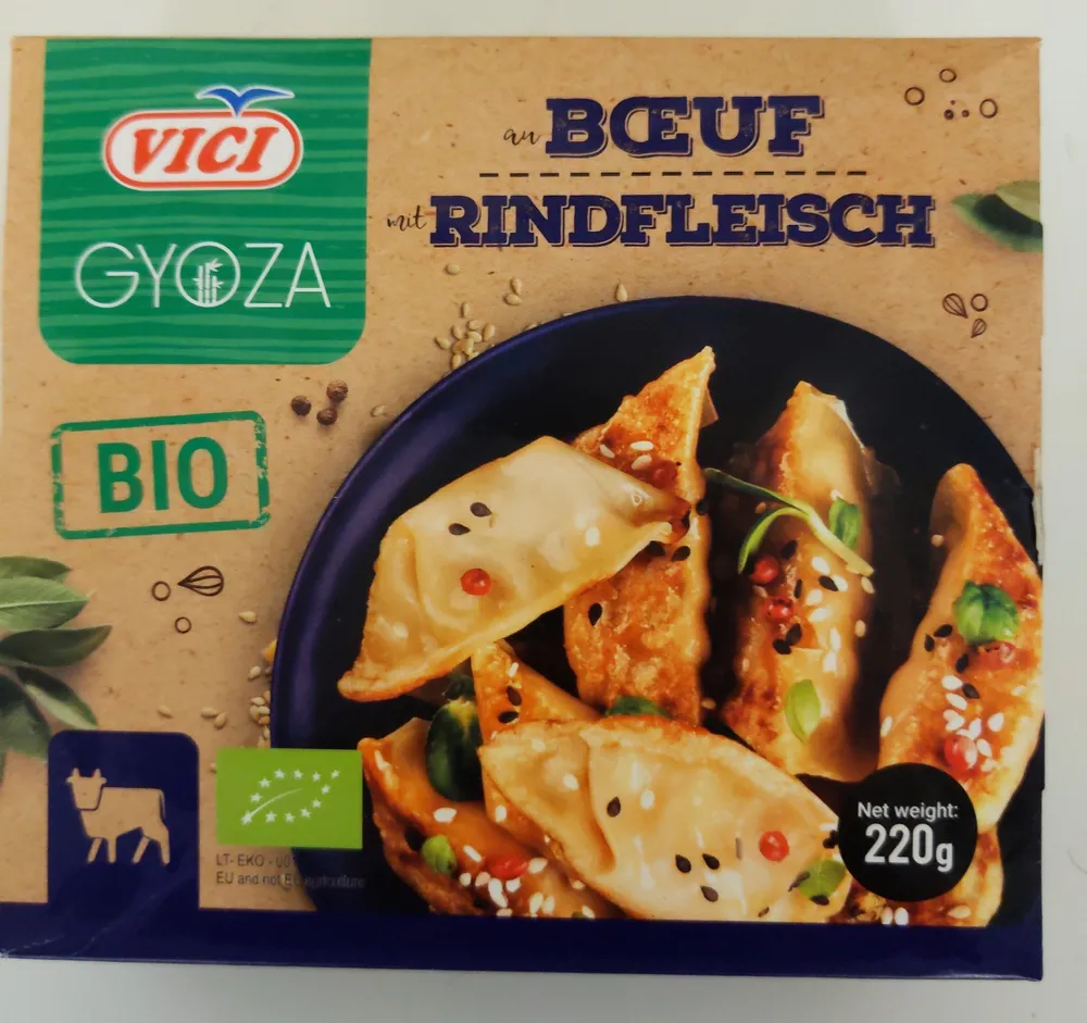 Gyoza mit Rindfleisch