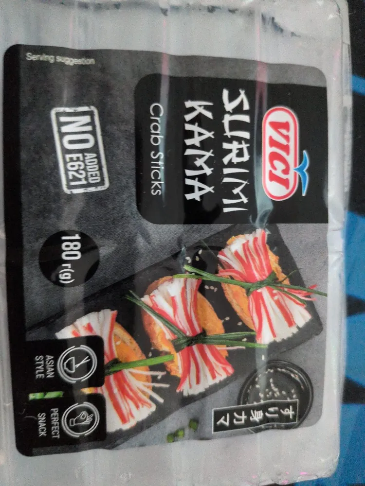 Surimi cama crab sticks