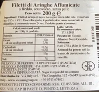 Filetti di aringhe affumicate