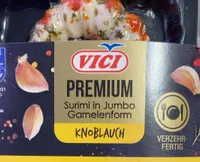 Premium surimi in Jumbo Garnelenform