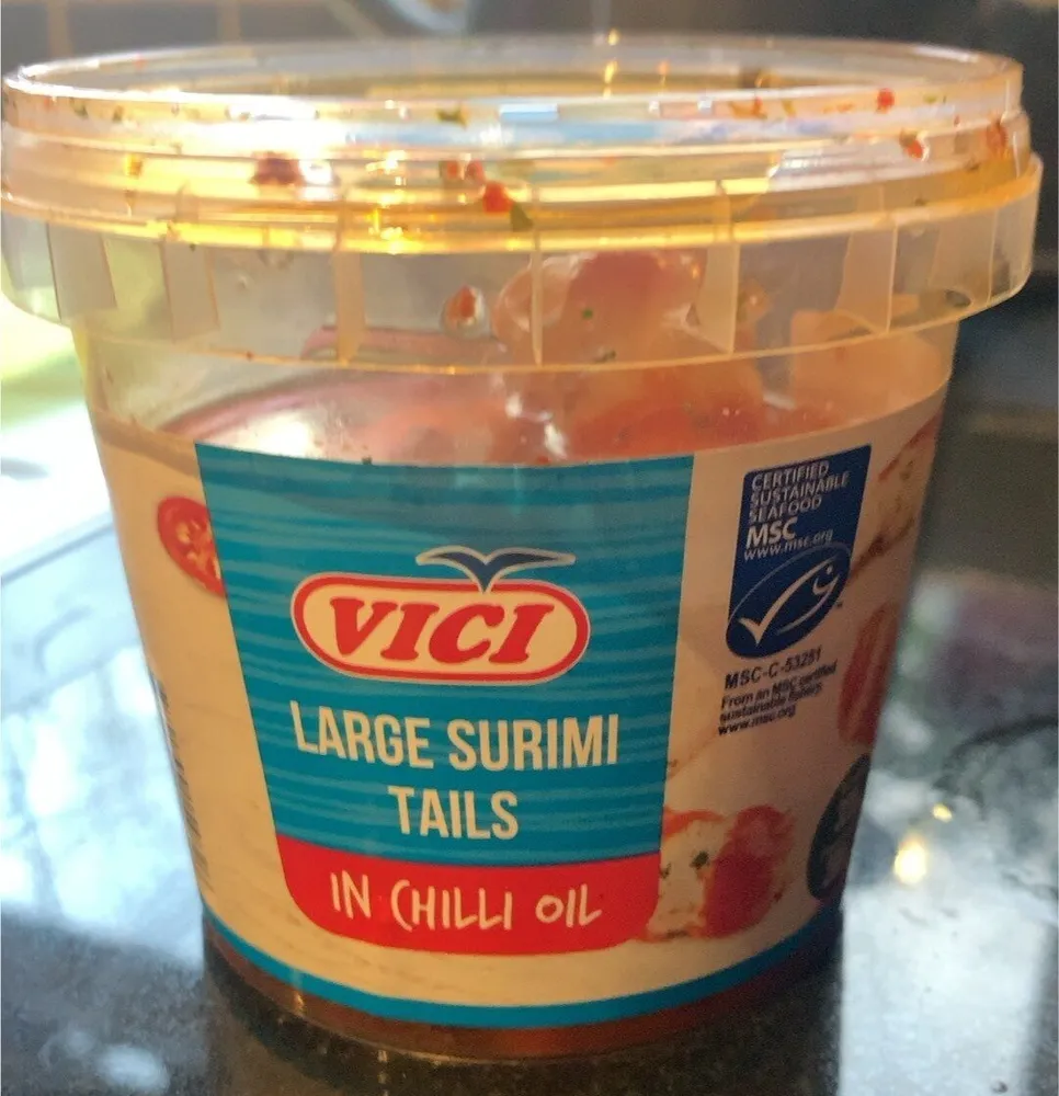 Large surimi tails