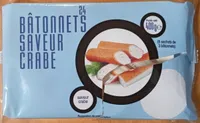 Bâtonnets saveur crabe