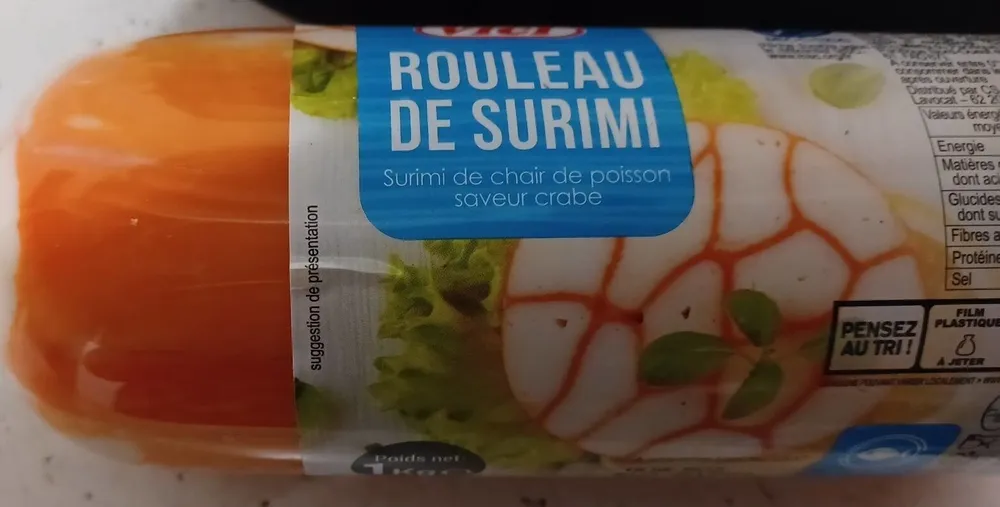 Rouleau de surimi