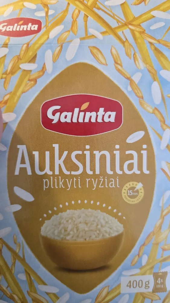 Auksiniai Plikyti Ryziai