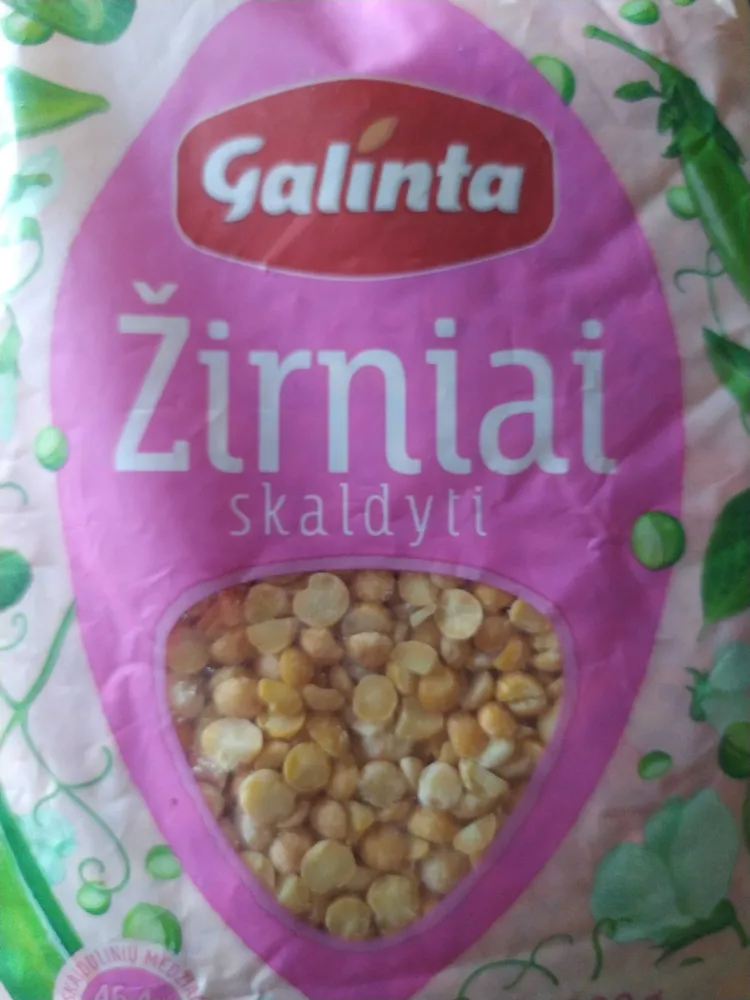 Chickpeas chopped