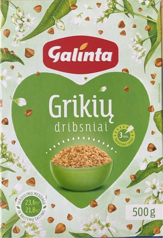 Buckwheat flakes