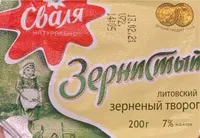 Зернистый творог Свал