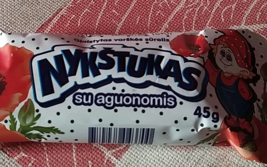 varškės sūrelis su aguonomis