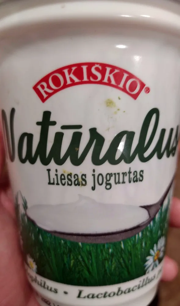 Naturalus liesas jogurtas
